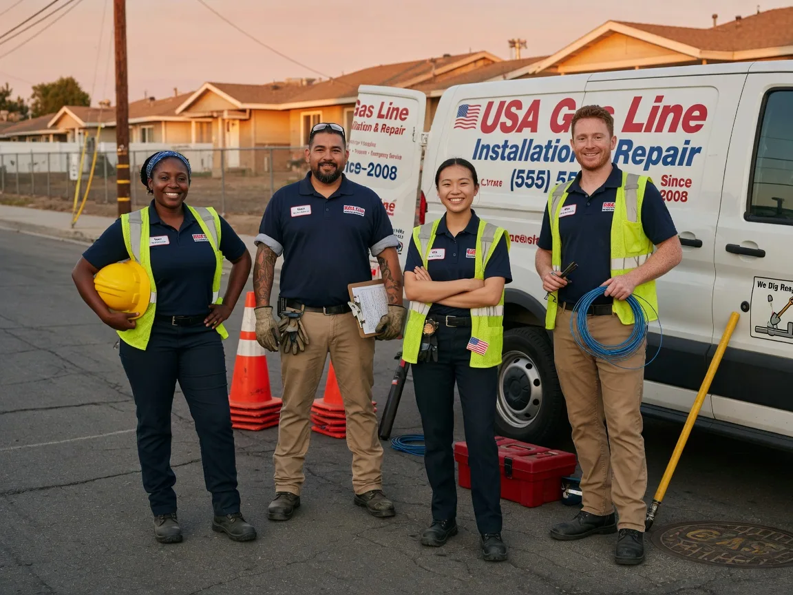 Gas Line Installation company in Birchleaf, VA